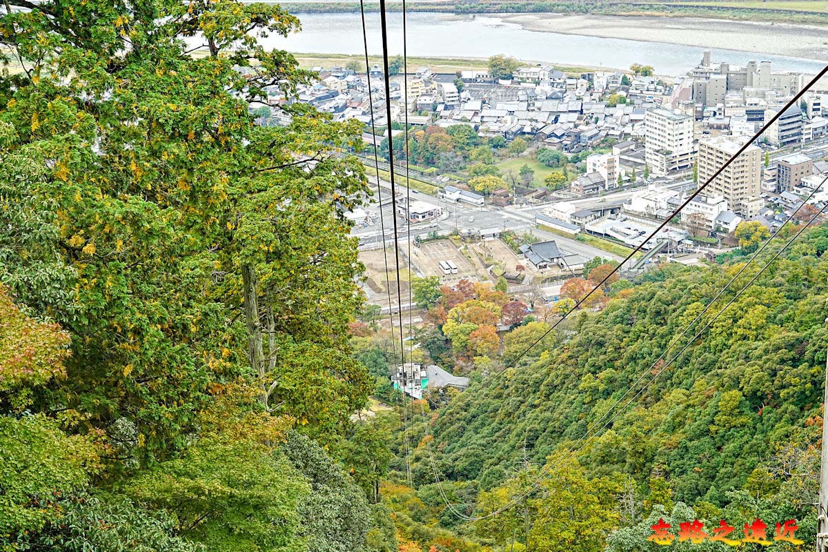 07 金華山纜車上眺望