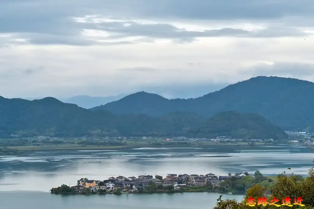 摠見寺眺望琵琶湖