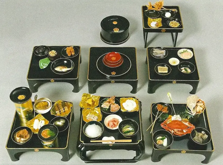 織田信長宴請宴上菜色實體模型復原