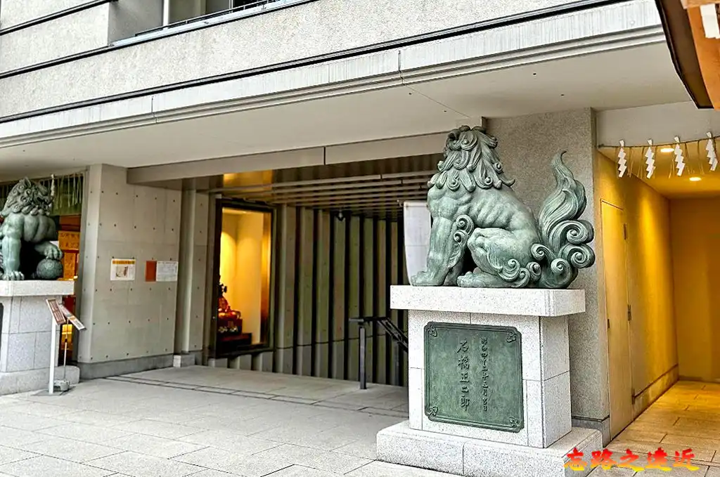 東京水天宮2樓階梯入口