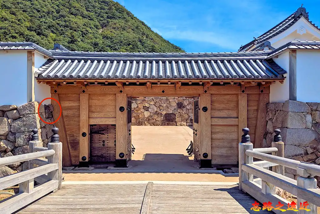 鳥取城中之御門