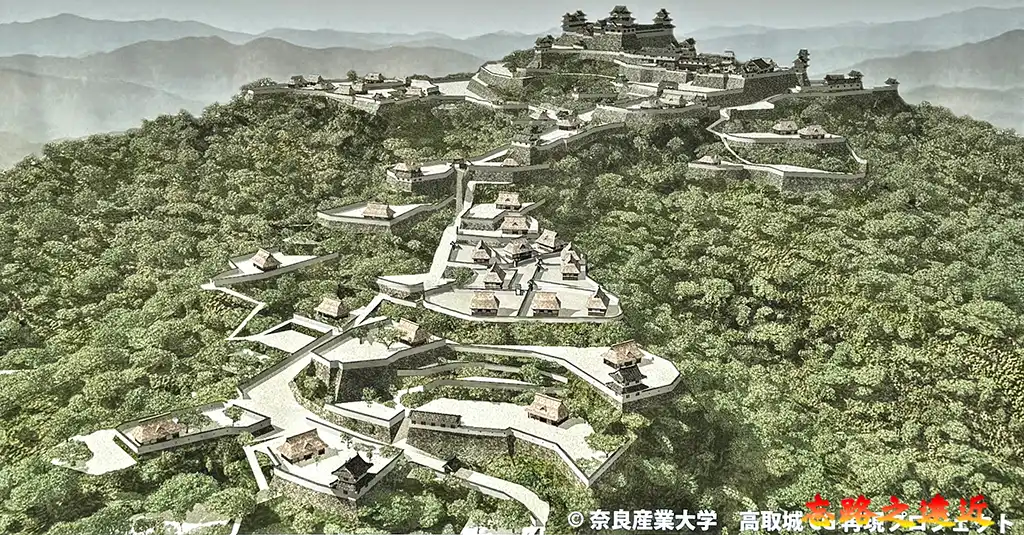 高取城CG模擬圖