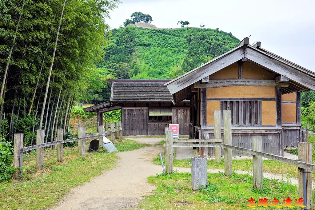 【日本百大名城65】中国篇-月山富田城~山陰地區首屈一指的巨型山城 7 富田城花之壇侍屋