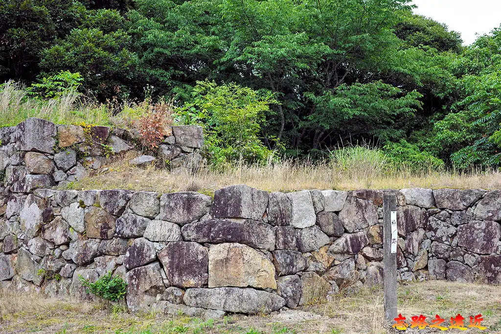 【日本百大名城65】中国篇-月山富田城~山陰地區首屈一指的巨型山城 12 月山富田城山中御殿櫓台跡