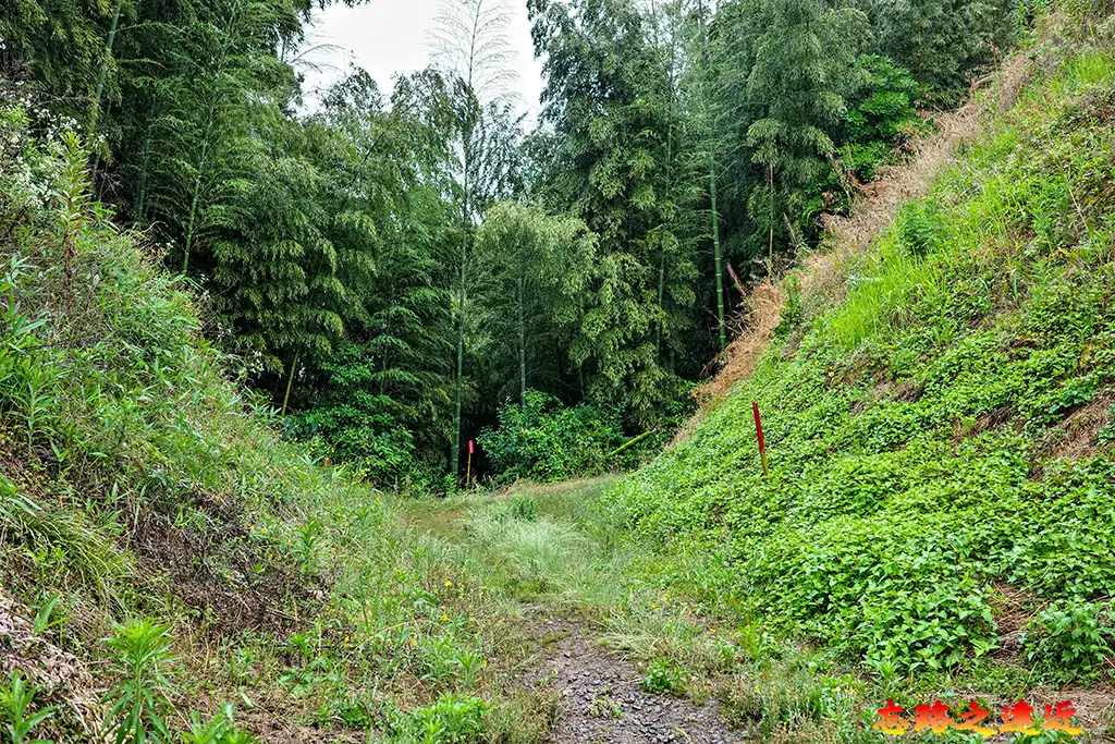 【日本百大名城65】中国篇-月山富田城~山陰地區首屈一指的巨型山城 6 月田富山城深堀