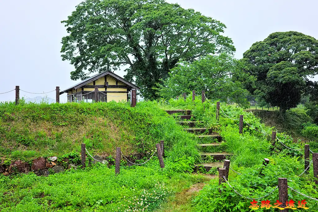 【日本百大名城65】中国篇-月山富田城~山陰地區首屈一指的巨型山城 16 月山富田城往二之丸平台