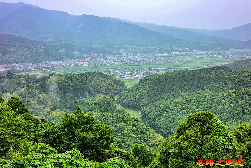 【日本百大名城65】中国篇-月山富田城~山陰地區首屈一指的巨型山城 18 月山富田城本丸眺望