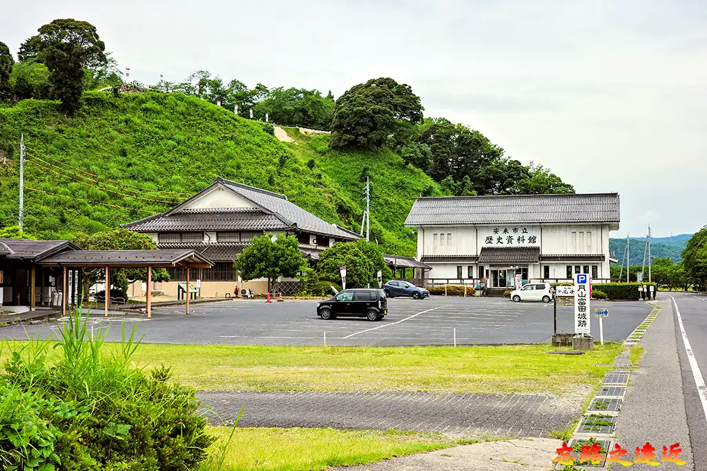 【日本百大名城65】中国篇-月山富田城~山陰地區首屈一指的巨型山城 23 安來市立歷史資料館前