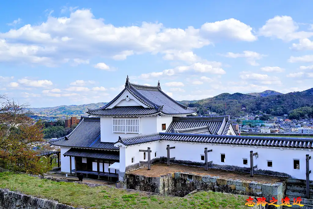津山城天守台望向備中櫓