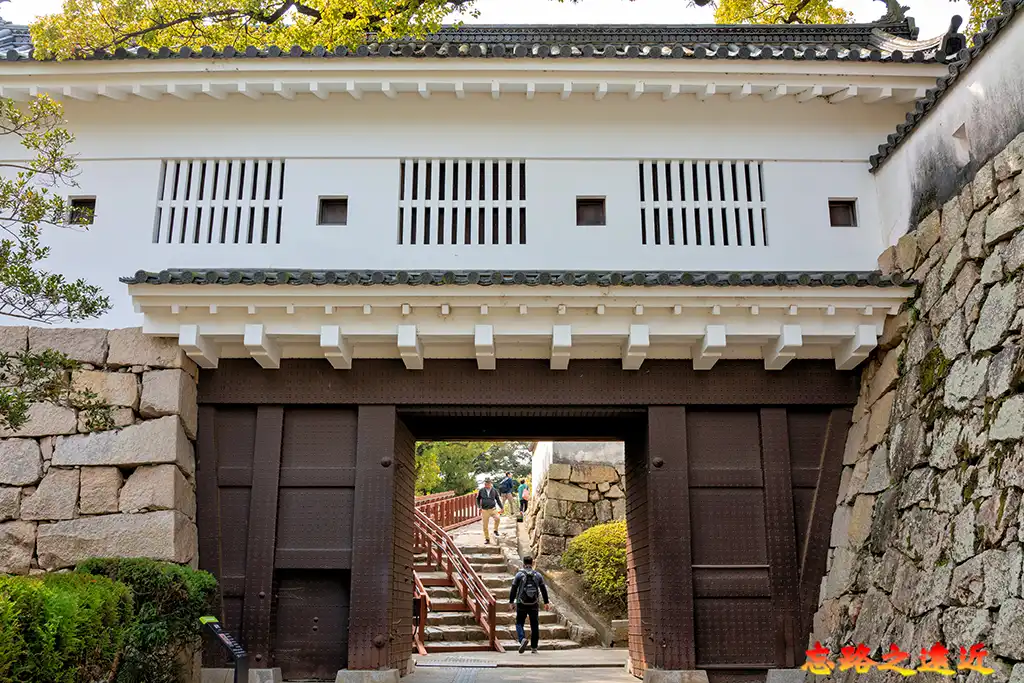 岡山城廊下們