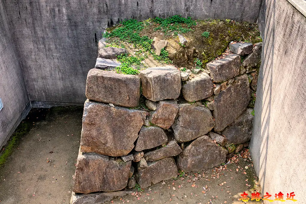岡山城築城時之石垣