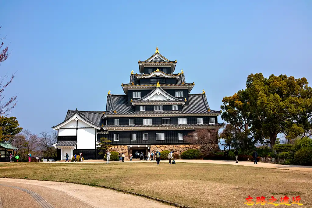 岡山城天守閣與鹽藏